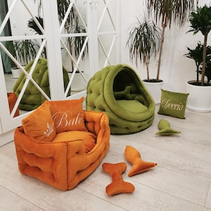 Dog bed, Large dog bed, Extra large dog bed, Velvet dog bed, Custom dog bed, Dog sofa, Pet bed, Luxury dog bed, image 16
