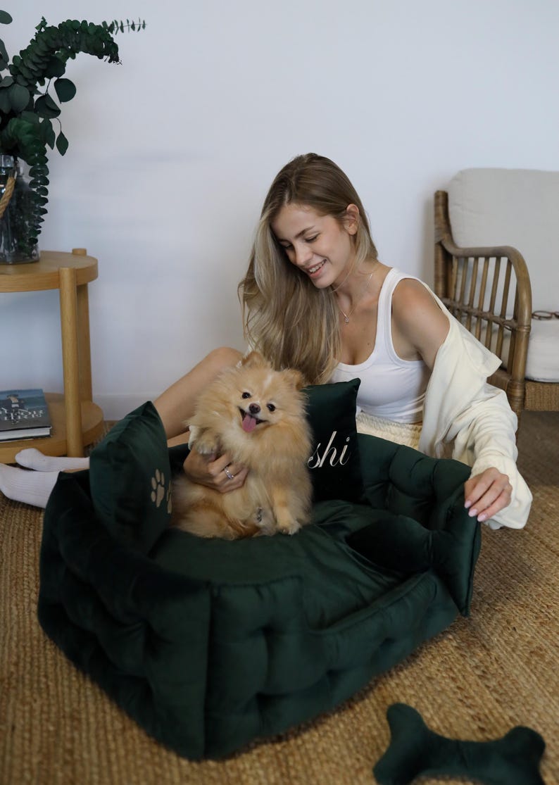 Dog bed, Large dog bed, Extra large dog bed, Velvet dog bed, Custom dog bed, Dog sofa, Pet bed, Luxury dog bed, image 19