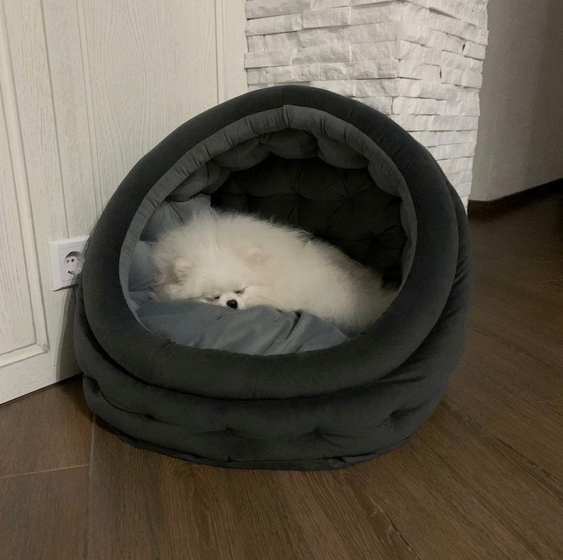 Dog Bed Velvet Dog Bed Custom Dog Bed Dog Sofa Pet Bed Etsy