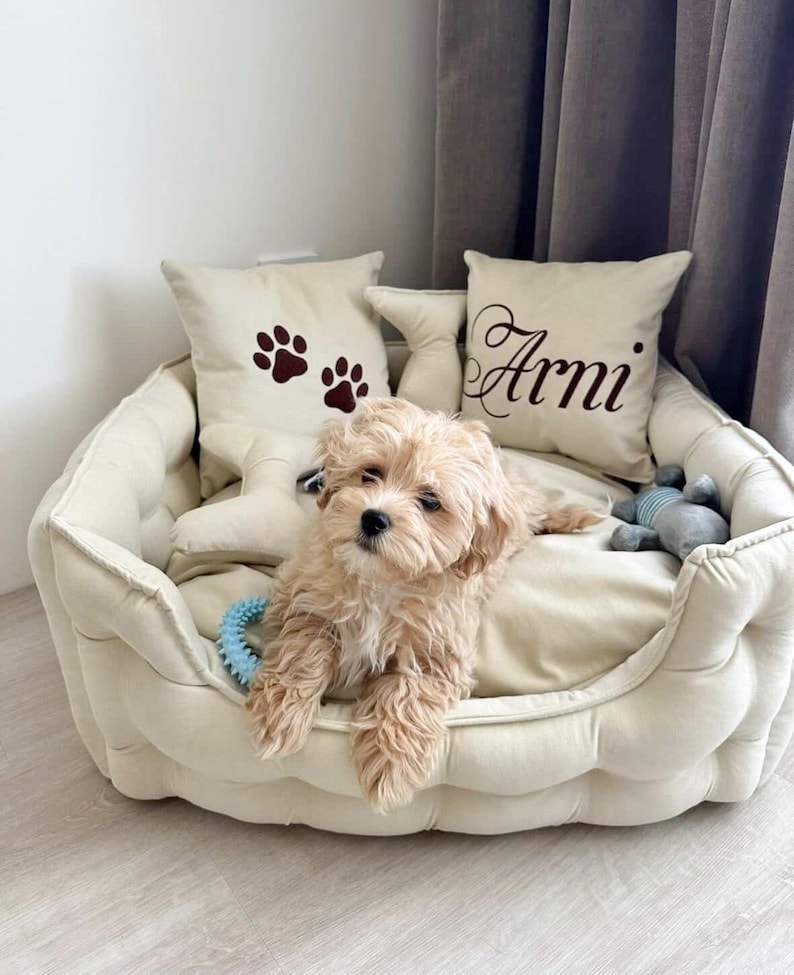 Dog bed, Large dog bed, Extra large dog bed, Velvet dog bed, Custom dog bed, Dog sofa, Pet bed, Luxury dog bed, image 5