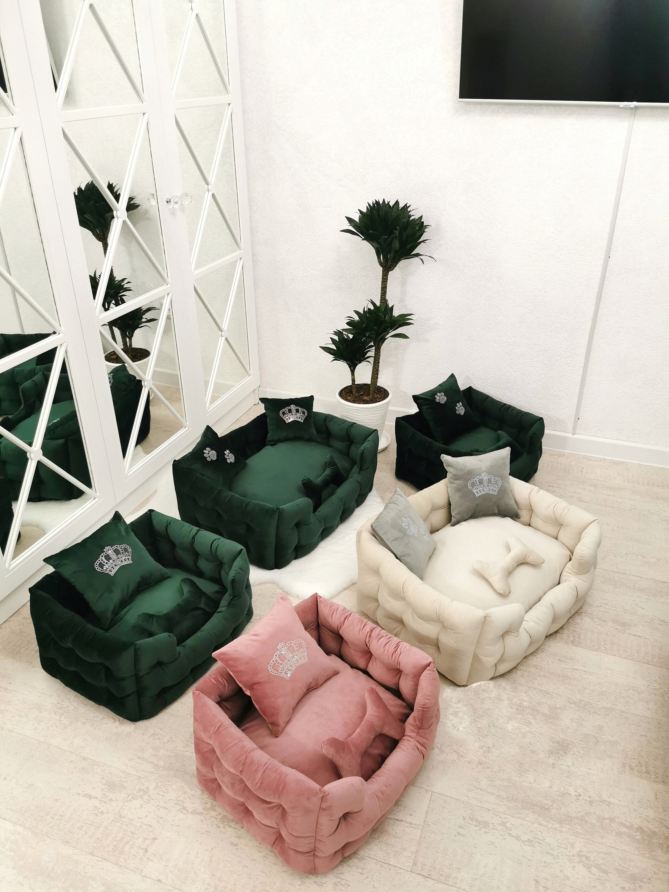 Dog Bed Large Dog Bed Extra Large Dog Bed Velvet Dog Bed Etsy Australia