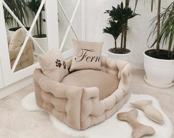 Cuccia leggera e resistente ai morsi per cani di taglia grande e piccola, cuccia extra large, cuccia in velluto, cuccia personalizzata, divano per cani, cuccia per animali domestici, cuccia di lusso per animali domestici