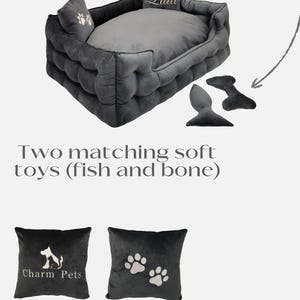 Dog bed, Large dog bed, Extra large dog bed, Velvet dog bed, Custom dog bed, Dog sofa, Pet bed, Luxury dog bed, image 2