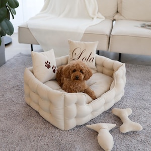 Dog bed, Large dog bed, Extra large dog bed, Velvet dog bed, Custom dog bed, Dog sofa, Pet bed, Luxury dog bed, image 20