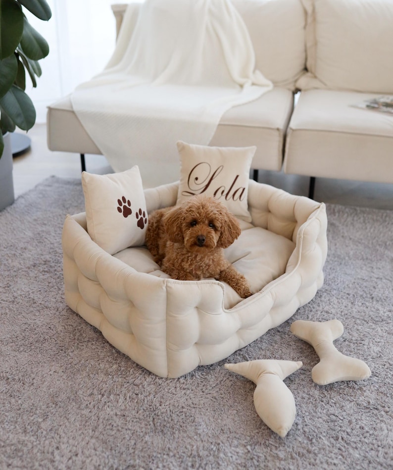 Dog bed, Large dog bed, Extra large dog bed, Velvet dog bed, Custom dog bed, Dog sofa, Pet bed, Luxury dog bed, image 20