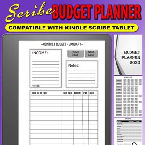 Monthly and Weekly Budget Planner 2023