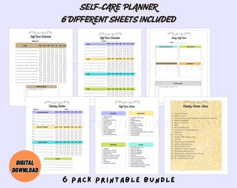 Self-care planner checklist