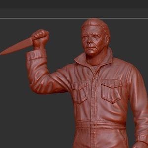 Michael_Myers_Full Body Figure .Stl files ( Halloween_Movie)