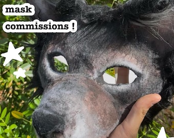 custom therian mask commissions [] READ DESCRIPTION!!
