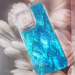 Iridescent Abalone Shell iPhone Case: Shimmering Protective Cover