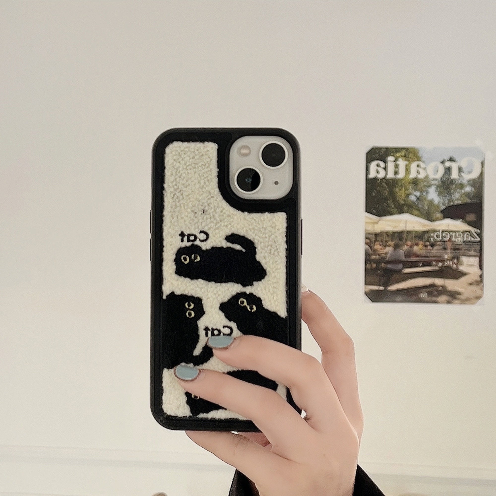 Embroidery iPhone Case for iPhone 14 13 12 11 Pro Max Etsy Canada