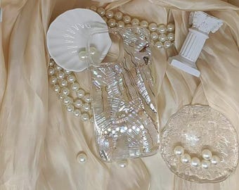 iPhone-skal med äkta abalone-snäckor: Skimrande skyddande skal