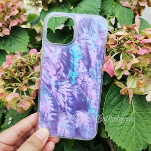 Real Abalone Seashell iPhone Case: Iridescent Mother of Pearl