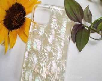 Iridescent Abalone Shell iPhone Case: Protective Shimmer Cover