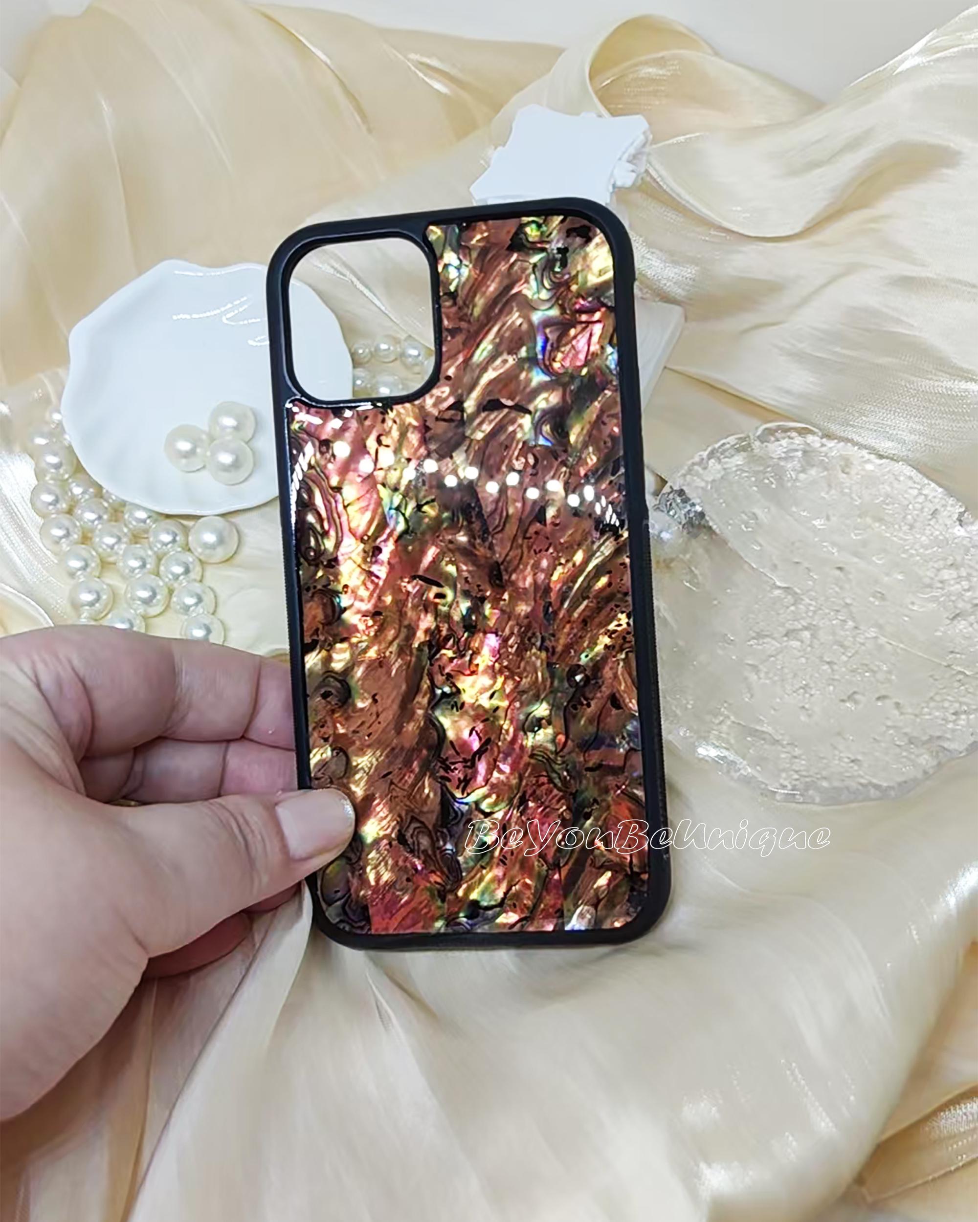 Natural Abalone Shell iPhone Case: Shimmering Protective Cover - Etsy