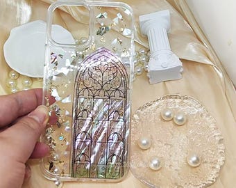 Handmade Abalone iPhone Case: Mother of Pearl Design