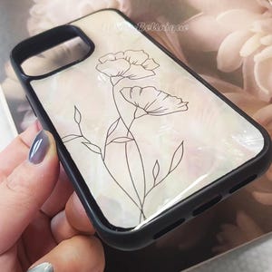 Real Abalone Sea Shell iPhone Case: Iridescent Mother of Pearl Cover
