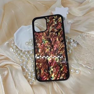 Iridescent Abalone Shell iPhone Case: Unique Protective Cover