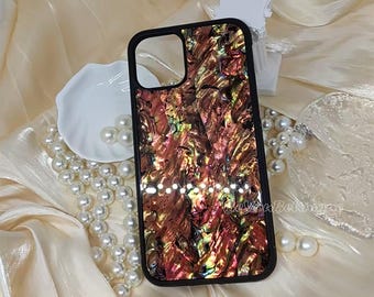 Skimrande abalone-skal till iPhone: Unikt skyddande skal