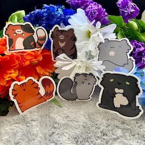 Stickers guerriers chats