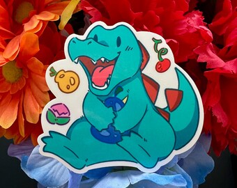 Totodile Beeren Aufkleber