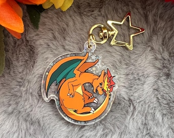 Glurak Schlüsselanhänger