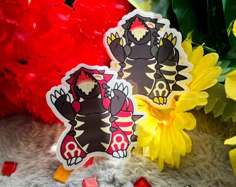 Primal Groudon Stickers