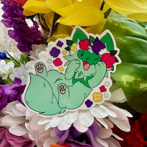 Spring Sprigatito Sticker