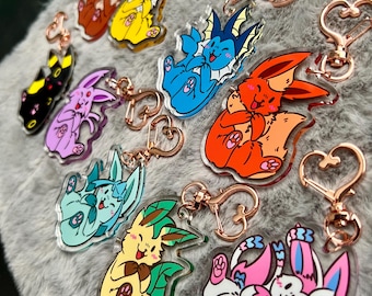 Evoli Freunde Schlüsselanhänger