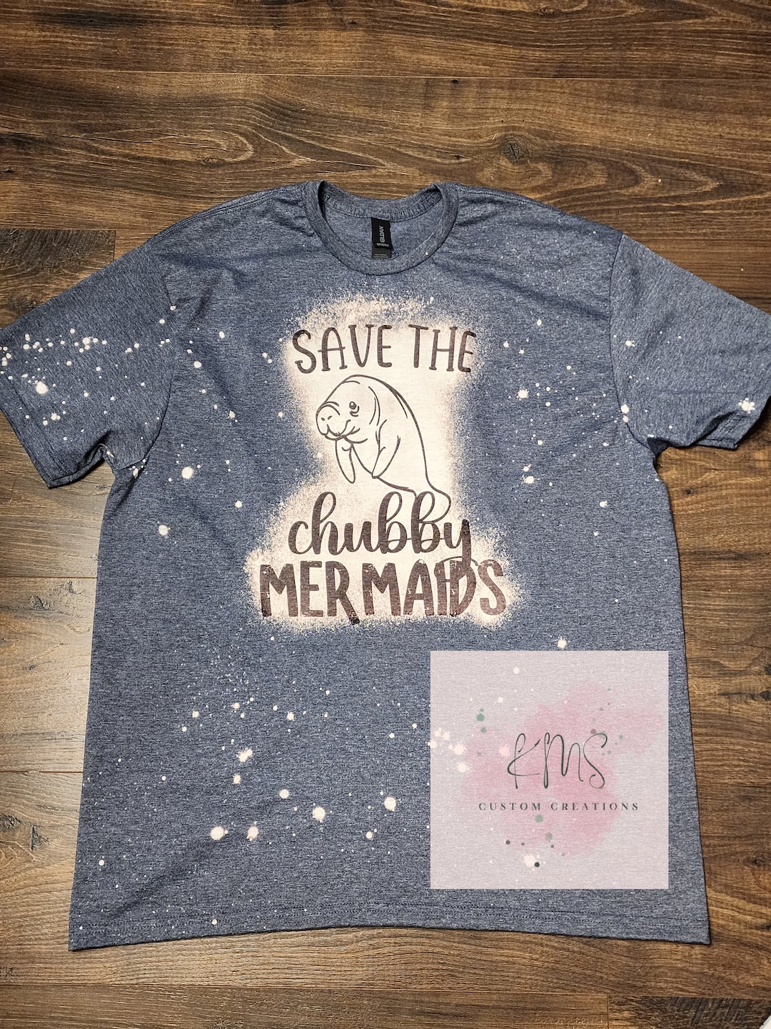 Save the Chubby Mermaids T-shirt - Etsy