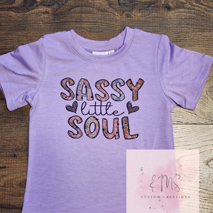 Freches Little Soul T-Shirt, Jugend