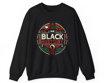 I Am Black History Crewneck Sweatshirt