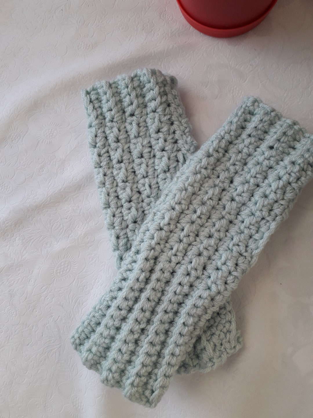 Handwarmer, Fingerless Glove, Winter, Hand Gloves, Blue Hand Warmer