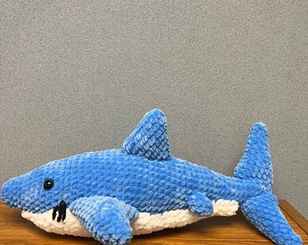 Crochet Shark Plushie