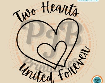 Wedding hearts SVG file for cnc sign template PNG for sublimation two hearts svg marriage saying SVG Mr and Mrs intertwined hearts Cricut