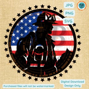 Firefighter SVG firefigher flag svg American firefighter gift ideas first responder PNG Cricut project svg fire service gifts fire dept svg