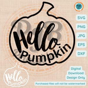 Fall pumpkin svg hello pumpkin outline png cricut pumpkin clipart sublimation pumpkin laser file cozy pumpkin season Autumn pumpkin season