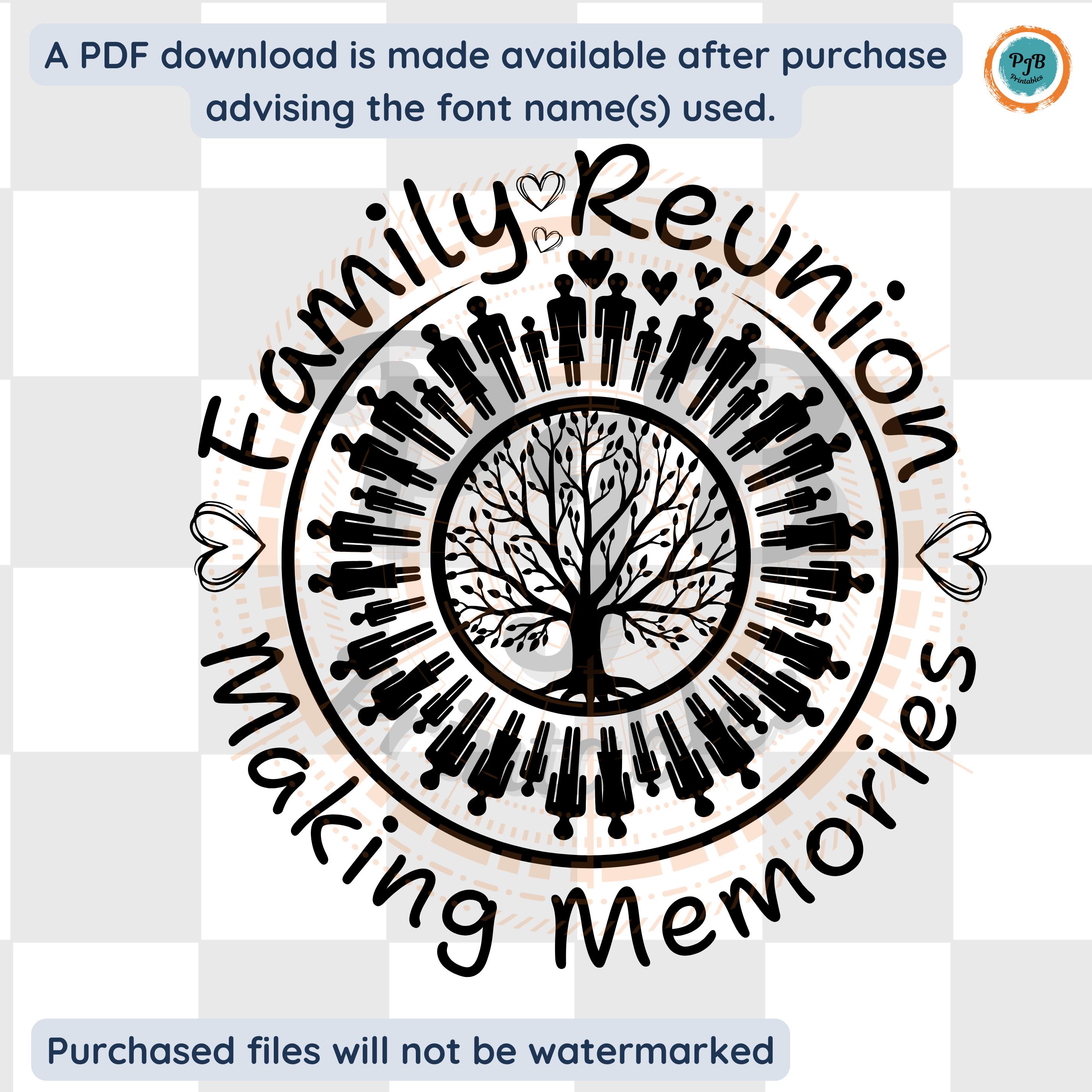 Family Reunion SVG Making Memories Svg Family Trip Svg Gift for Family ...