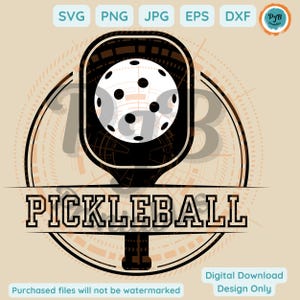 Pickleball SVG pickleball sublimation design for Cricut Pickleball gift idea for Cricut pickleball clipart pickleball sports shirt design
