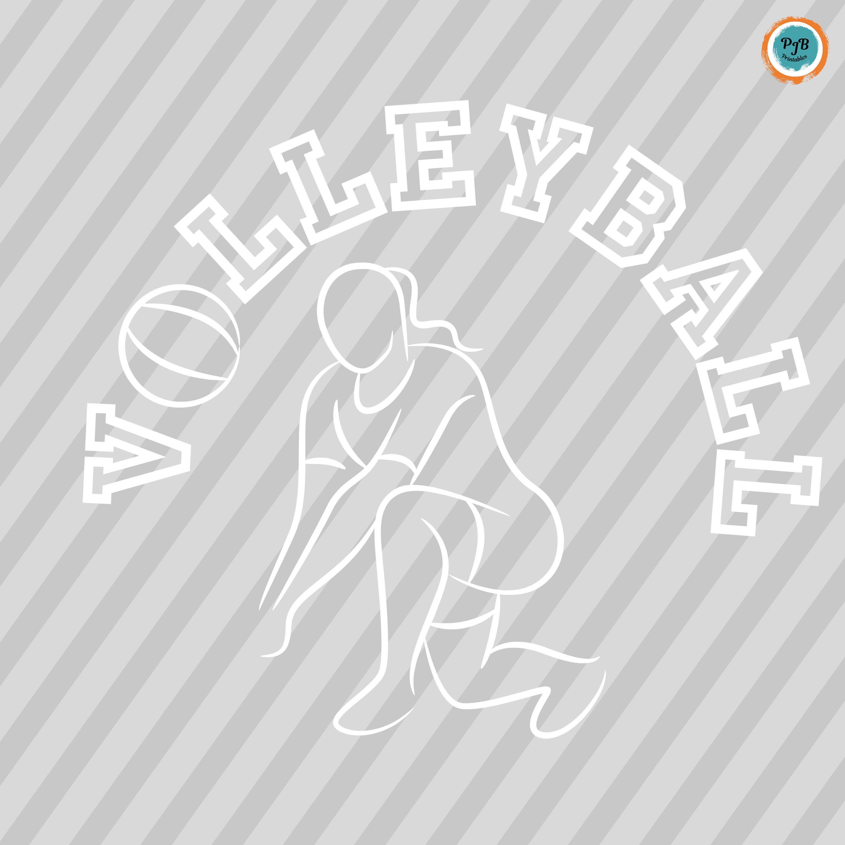 Volleyball Player Svg Volleyball Life Vibes Png Dxf Eps Etsy Australia