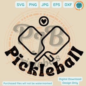 Pickleball SVG pickleball sublimation design for Cricut Pickleball gift idea for Cricut pickleball clipart pickleball lover shirt design