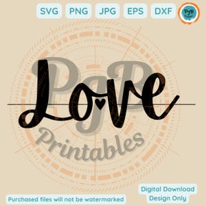 Valentine Love SVG love and heart PNG Cricut Valentine sublimation romantic decor svg valentine gift idea love word art cute love clipart