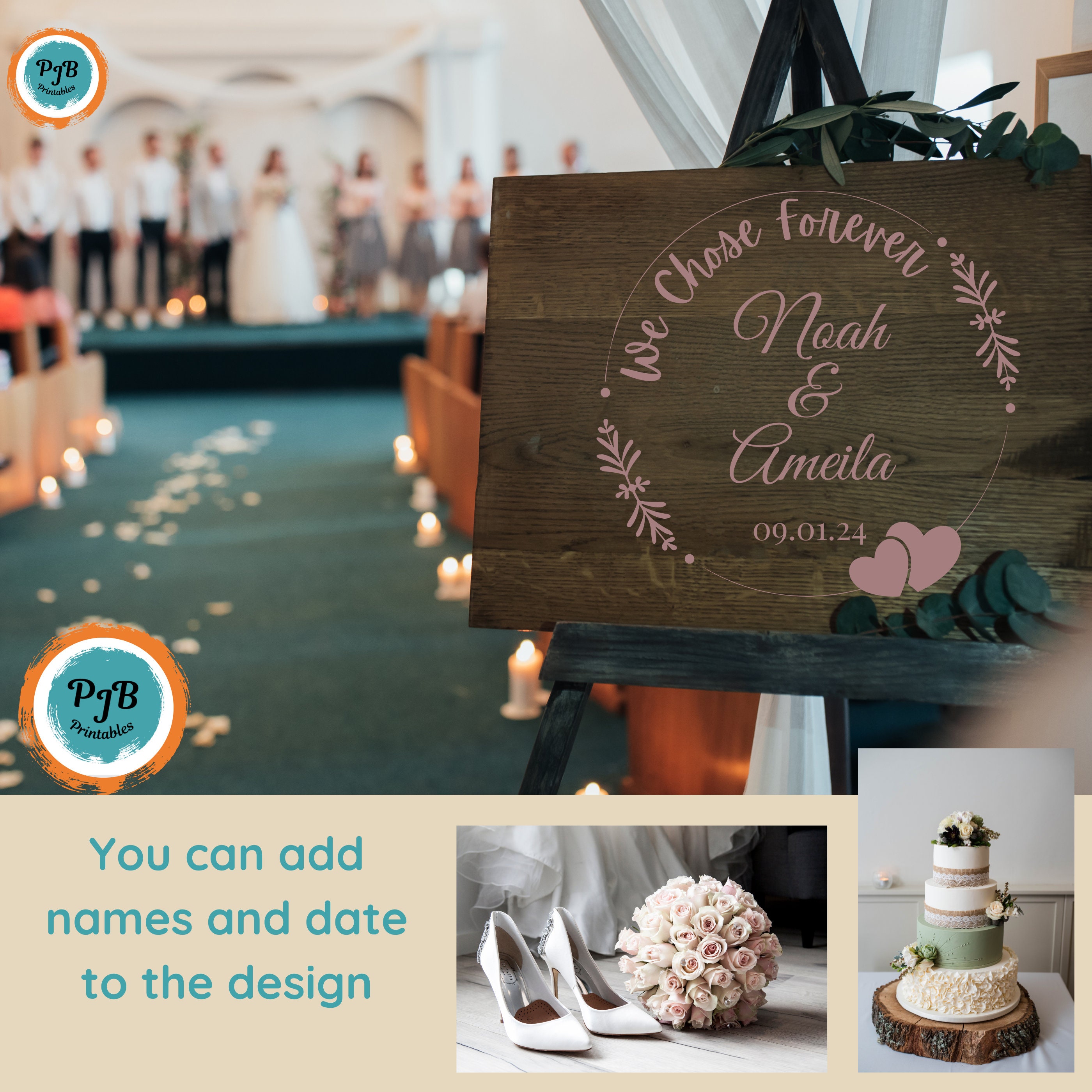 Wedding Saying SVG Circle Design for CNC Router Files for Cricut ...