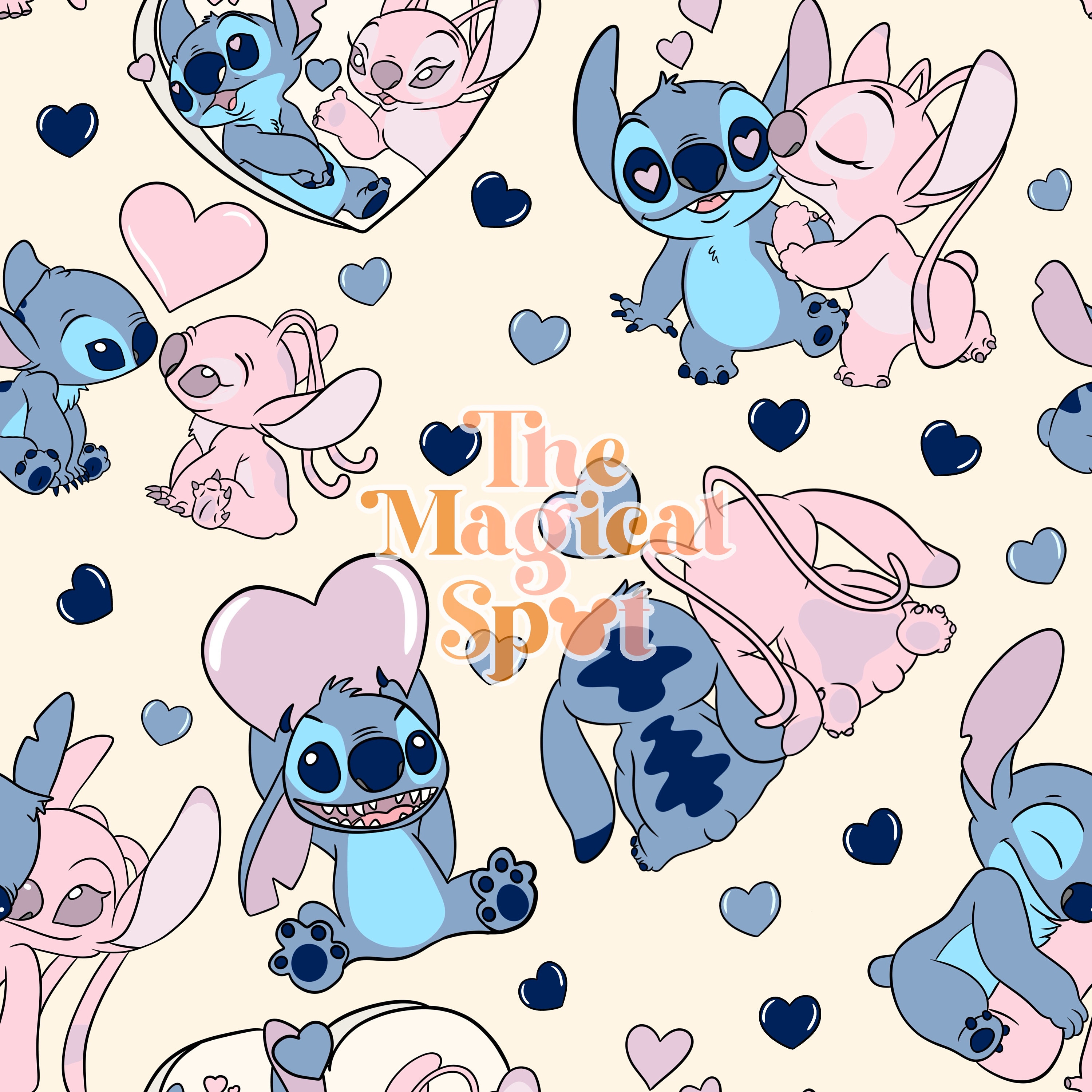 Lilo & Stitch Seamless , Digital Paper Pack, Scrapbook Paper Wrapping  Paper, Giggleboxdesignshop, Backgrounds, Digital Patterns, 12x12 Paper 
