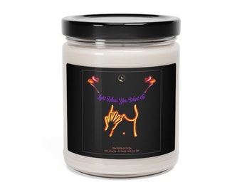 Light When You Want to Touch Boobies Scented Soy Candle, 9oz