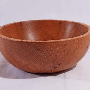 Oak Bowl / Salad Bowl / Hand-turned Bowl / Kitchen Decor