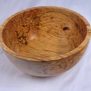 Deep, Spalted Maple Bowl