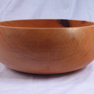 Hand Turned Red Oak Bowl