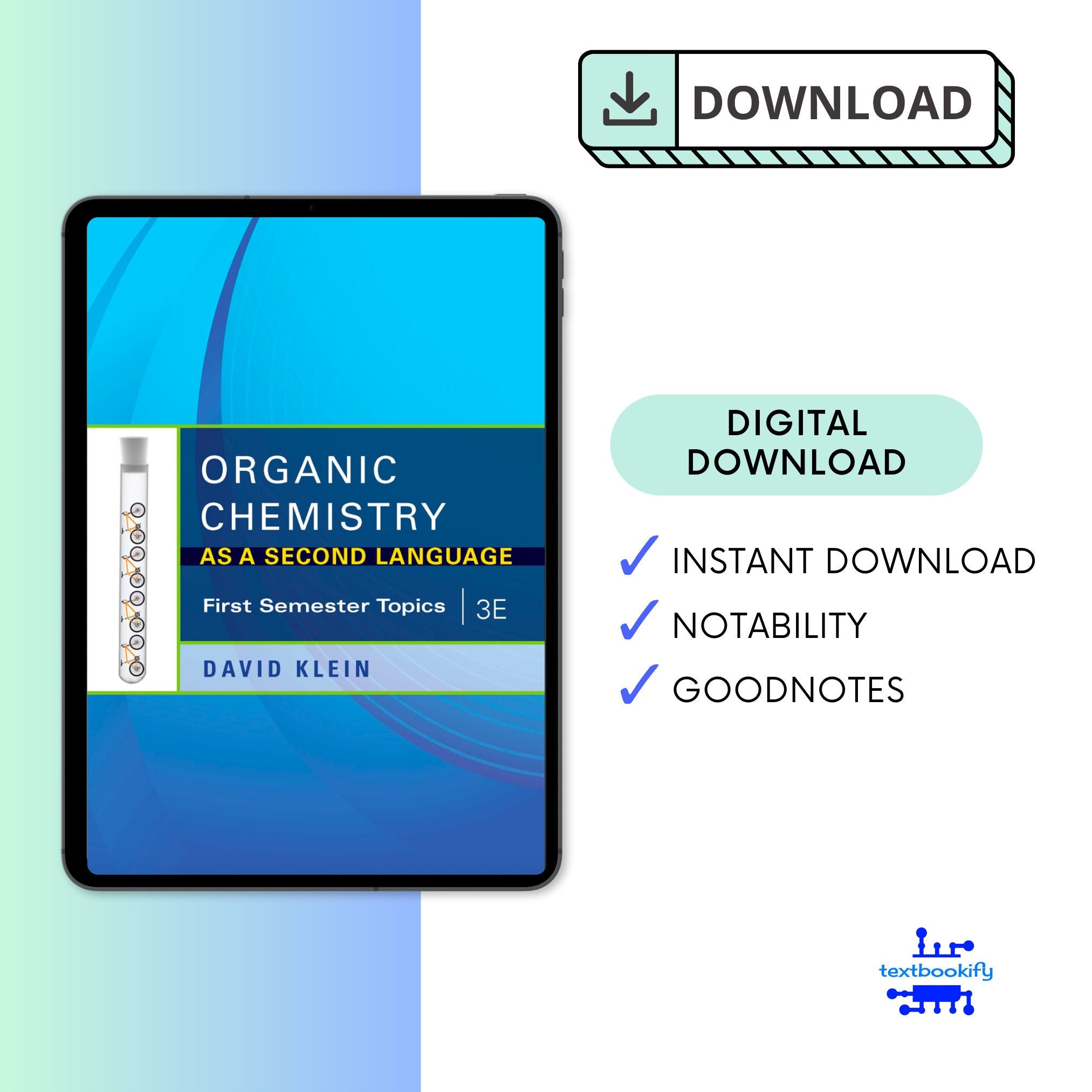 Digital　Organic　Language　Chemistry　as　a　Second　Download　Etsy