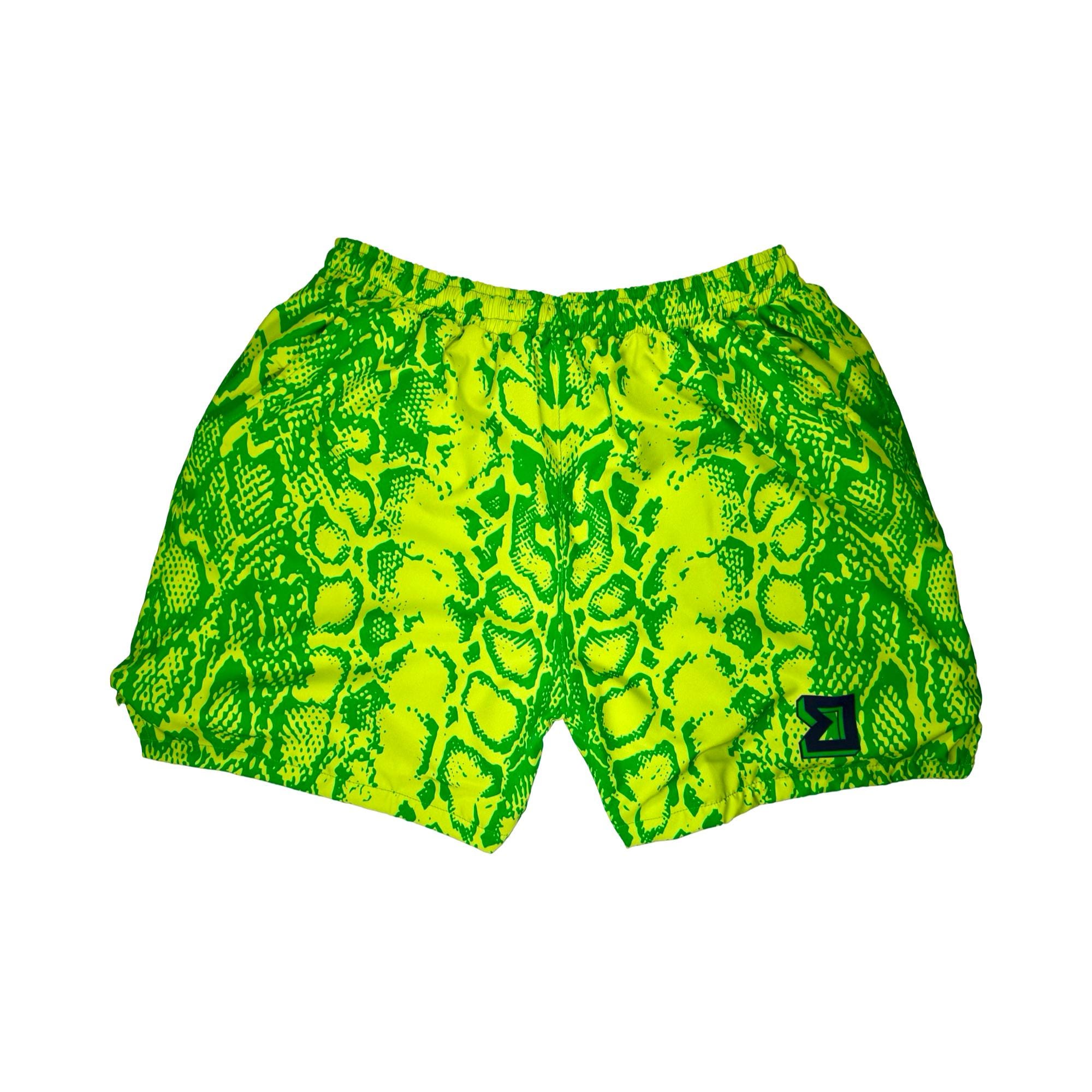 Snake Print Shorts - Etsy